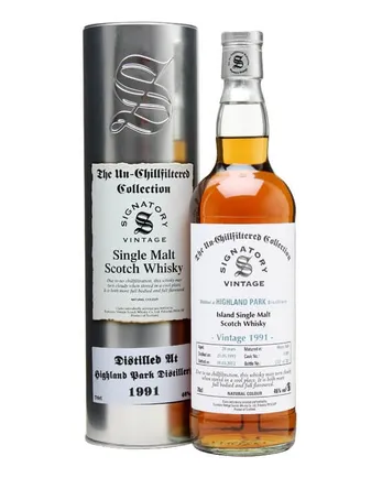 Highland Park 1991 20 ans Sherry Butt #15089 Signatory Un-Chillfiltered Collection