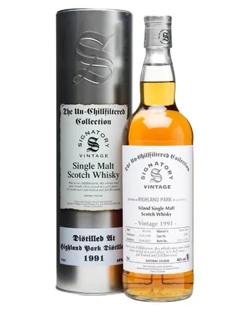Highland Park 1991 20 ans Sherry Butt Signatory Un-Chillfiltered Collection