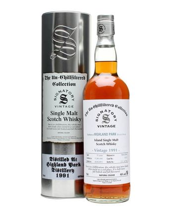 Highland Park 1991 21 ans Butt #1372 Signatory Un-Chillfiltered Collection