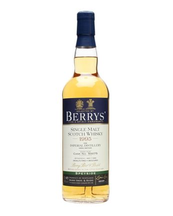Imperial 1995 17 ans Cask #50075 Berry Bros & Rudd