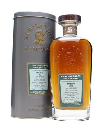 Imperial 1982 25 ans Sherry Cask 3716 Signatory Cask Strength Collection