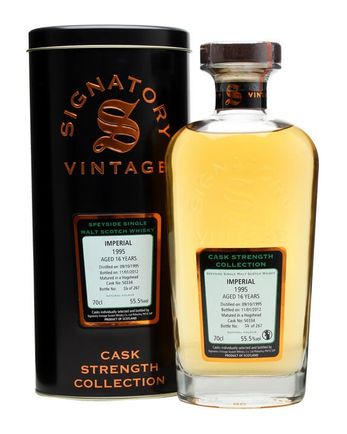 Imperial 1995 16 ans Cask #50334 Signatory Cask Strength Collection
