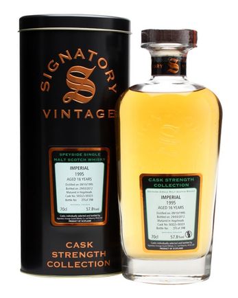 Imperial 1995 16 ans Cask #50322 + 50323 Signatory Cask Strength Collection