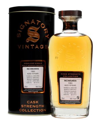 Inchmurrin 1993 19 ans Casks #2844+5 Signatory Cask Strength Collection