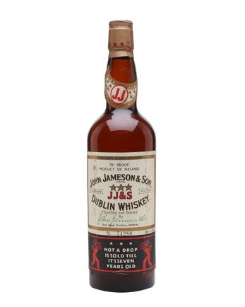 Jameson 7 ans Bottled 1960's
