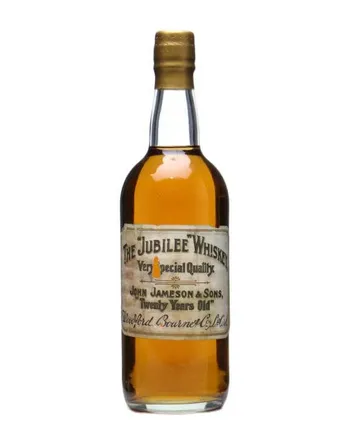 The Jubilee Whisky 20 ans J Jameson Bottled 1950s