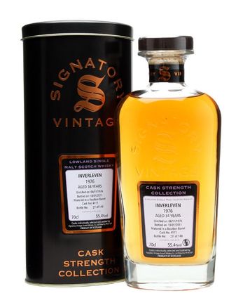 Inverleven 1976 34 ans Cask #4111 Signatory