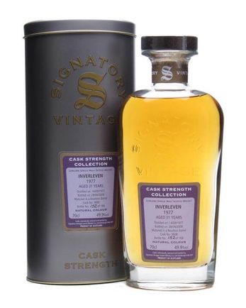 Inverleven 1977 31 ans Signatory Cask Strength Collection
