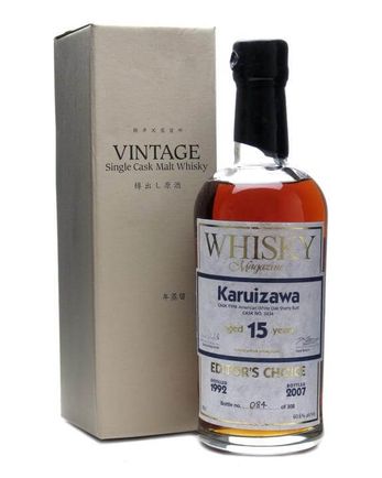 Karuizawa 1992 15 ans Sherry Butt 3434 Whisky Mag