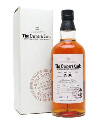 Suntory Yamazaki 1986 The Owner's Cask