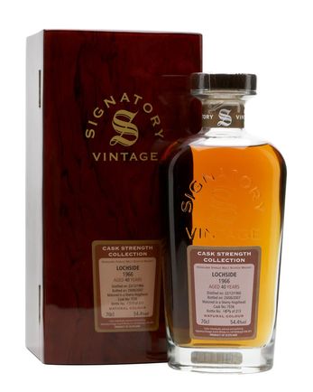 Lochside 1966 40 ans Sherry Cask 7536 Signatory Cask Strength Collection