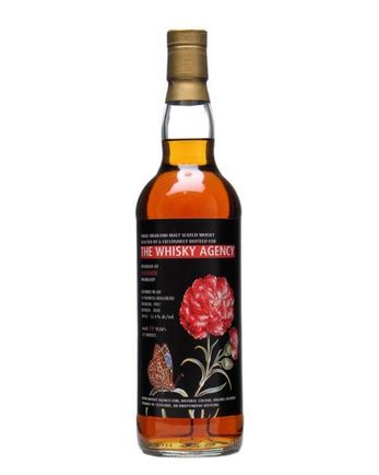 Lochside 1981 29 ans The Whisky Agency flowers label