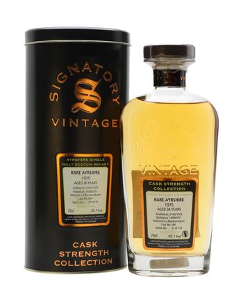 Rare Ayrshire Laydburn 1975 36 ans Cask #564 Signatory