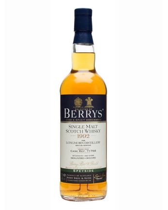 Longmorn 1992 19 ans Cask #71768 Berry Bros Rudd