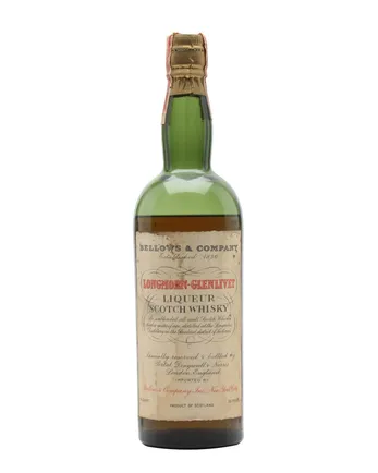 Longmorn Glenlivet 12 ans Bellows Bottled 1930s