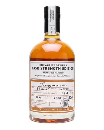 Longmorn 1991 17 ans Cask Strength