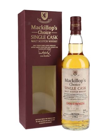 Linlithgow 1982 28 ans Cask #2206 Mackillop's