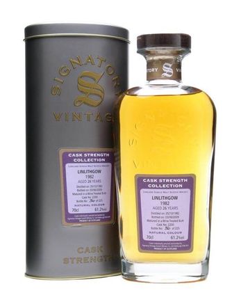 Linlithgow 1982 26 ans Wine Treated Butt Signatory