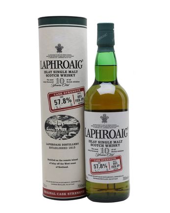 Laphroaig 10 ans Cask Strength Batch 001 Bottled 2009