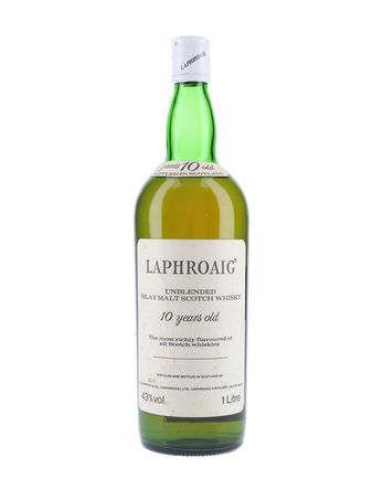 Laphroaig 10 ans Unblended Bottled 1980s
