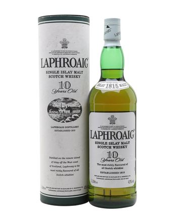 Laphroaig 10 ans Bottled 1980s 1 litre