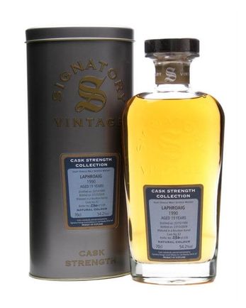 Laphroaig 1990 19 ans Bourbon Barrel #67 Signatory