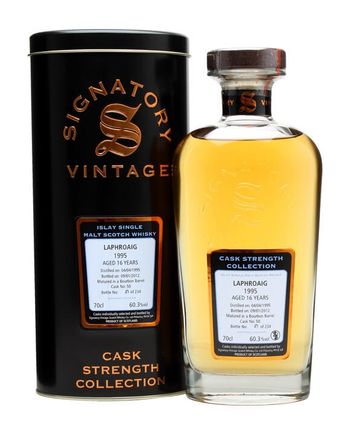 Laphroaig 1995 16 ans Cask #50 Signatory Cask Strength Collection