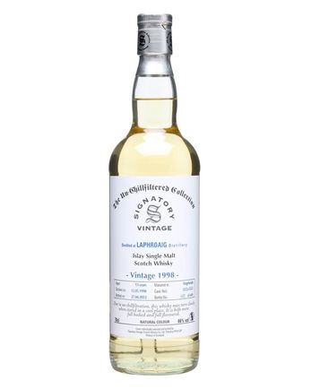 Laphroaig 1998 13 ans Cask #5552+5553 Signatory Un-Chillfiltered Collection