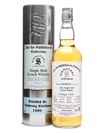 Laphroaig 1998 14 ans Casks #700165+6 Signatory Un-Chillfiltered Collection