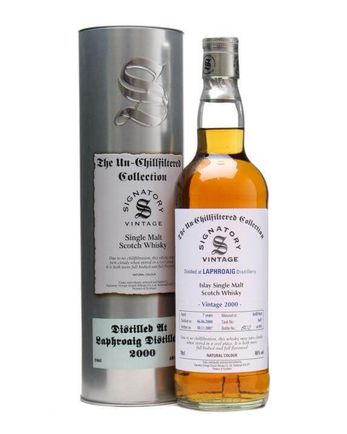 Laphroaig 2000 7 ans Un Chillfiltered Bottled 2007 Signatory Un-Chillfiltered Collection