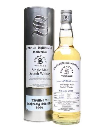 Laphroaig 2001 8 ans Signatory Un-Chillfiltered Collection