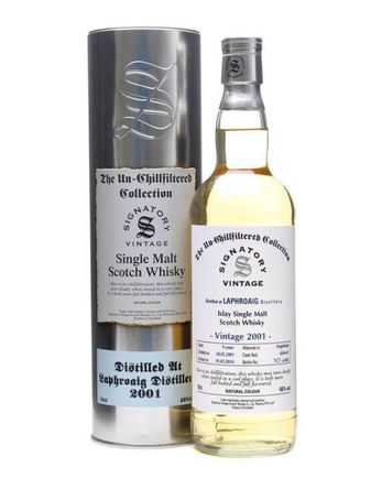 Laphroaig 2001 9 ans Unchillfiltered Signatory Un-Chillfiltered Collection