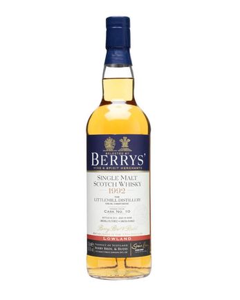 Littlemill 1992 20 ans Cask #10 Berry Bros Berry Bros & Rudd