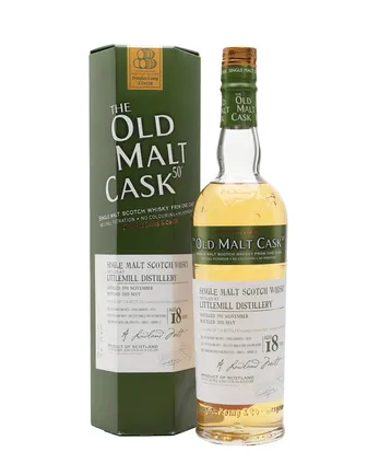Littlemill 1991 18 ans Old Malt Cask #6201 Douglas Laing