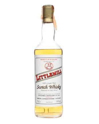 Littlemill 12 ans Full Proof Bottled 1980s
