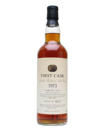 Macallan 1973 20 ans Sherry Cask First Cask