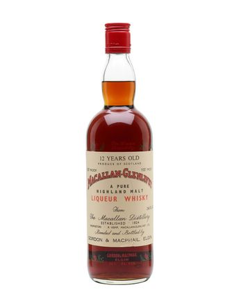 Macallan Glenlivet 12 ans Bottled 1960s G M Gordon & Macphail