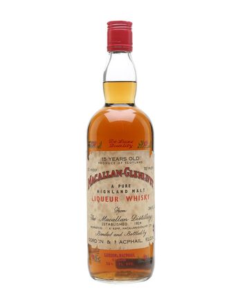 Macallan Glenlivet 15 ans Liqueur Whisky Gordon & Macphail