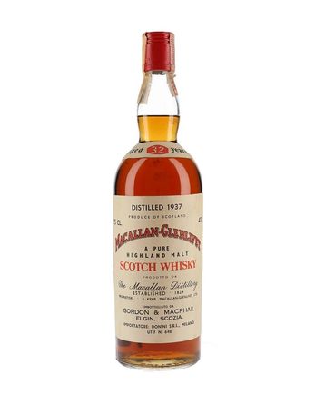 Macallan Glenlivet 1937 32 ans Sherry Cask G M Gordon & Macphail