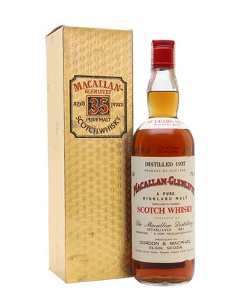 Macallan Glenlivet 1937 35 ans Sherry Cask Gordon & Macphail