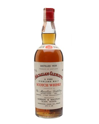 Macallan Glenlivet 1939 30 ans Sherrywood G M Gordon & Macphail