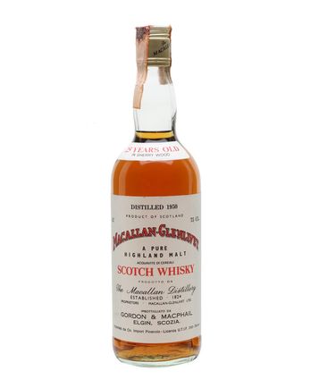 Macallan Glenlivet 1950 25 ans Gordon & Macphail 75cl