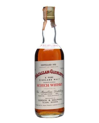 Macallan 1952 25 ans Gordon & Macphail