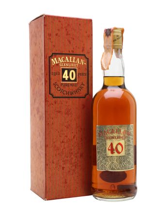 Macallan Glenlivet 40 ans Gordon & Macphail