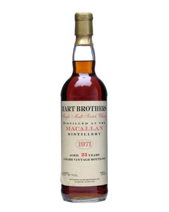 Macallan 1971 23 ans Sherry Cask Hart Brothers
