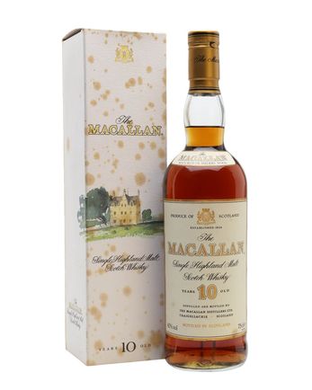 Macallan 10 ans Sherry Wood Bottled 1980's