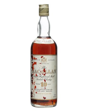 Macallan 10 ans Bottled 1970s