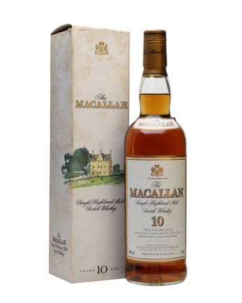 Macallan 10 ans Sherry Bottled 1980s