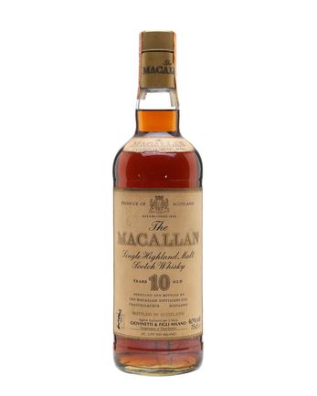 Macallan 10 ans Bottled