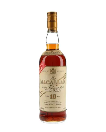 Macallan 10 ans Full Proof Bottled 1980s
